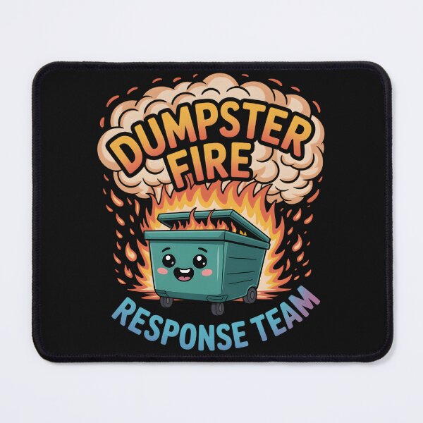 Item preview, Dumpster Fire Response Team Leader Rescue Support Women designed and sold by clothesy7.