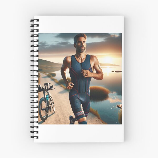 Item preview, “Eyes on the Time, Heart in the Race” designed and sold by Triathlongram.