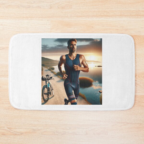 Item preview, “Eyes on the Time, Heart in the Race” designed and sold by Triathlongram.