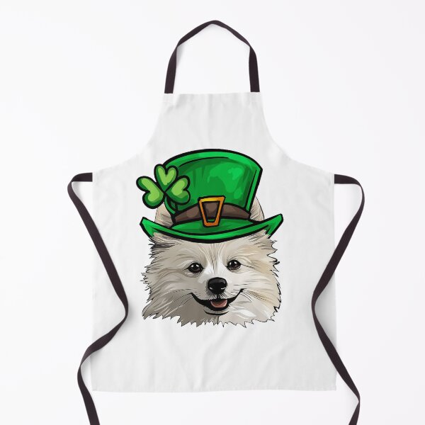 Item preview, Funny St Patricks Day American Eskimo Dog designed and sold by whyitsme.