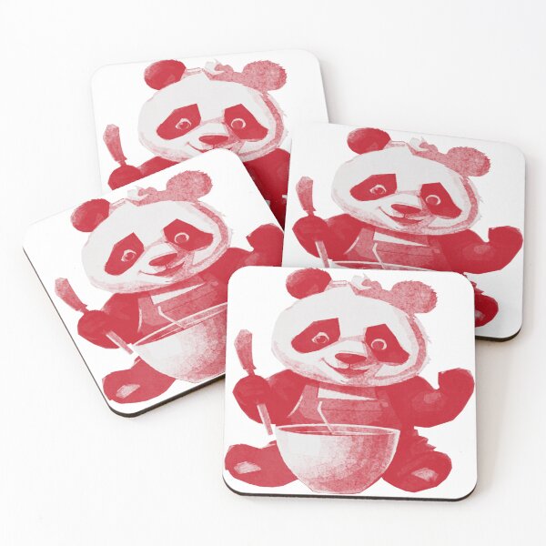 Item preview, Cute Panda With Coffee designed and sold by kinpirks.