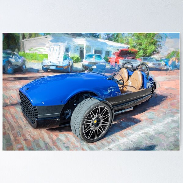 Artikel-Vorschau von 2021 Blaues Vanderhall Venice Turbo Trike X102, designt und verkauft von RichFrancoCars.
