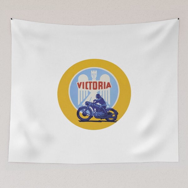 Aperçu de l'œuvre Vintage Vctoria Motorcycles créée et vendue par QuayTradingCo.