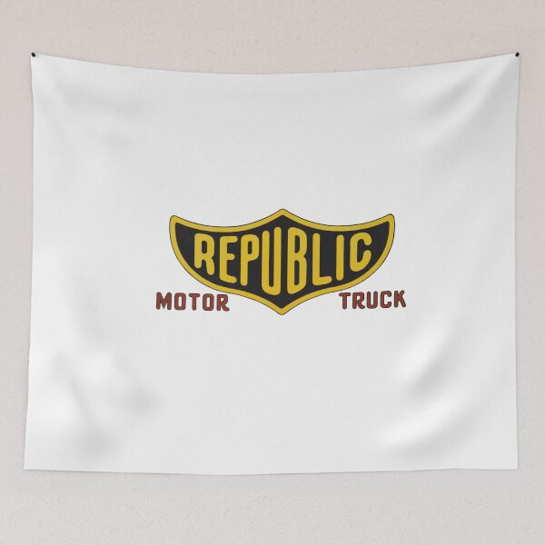 Item preview, Vintage Republic Motor Trucks designed and sold by QuayTradingCo.