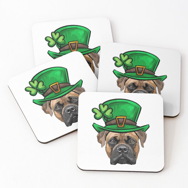 Item preview, Funny St Patricks Day Boerboel Dog designed and sold by whyitsme.