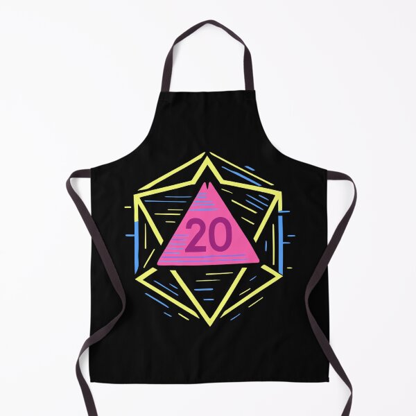 Item preview, CyberCrit Glitchcore D20 | Neon Dice Dreamscape designed and sold by Timegraf.