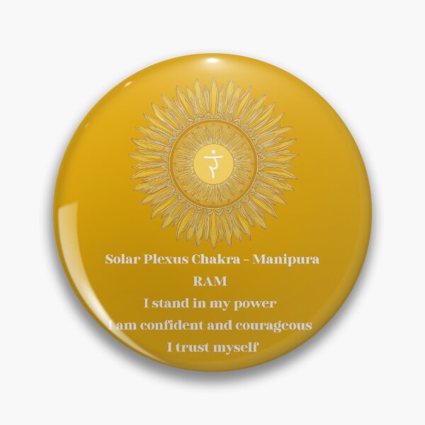 Item preview, Solar Plexus Chakra Mandala – Personal Power and Confidence designed and sold by PranaLume.
