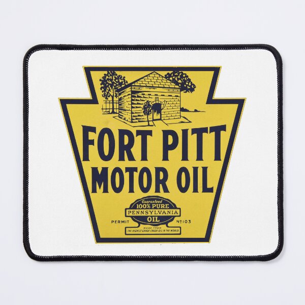 Item preview, Vintage Fort Pitt Motor Oil Keystone designed and sold by QuayTradingCo.