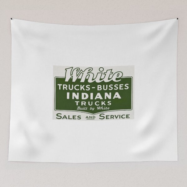 Item preview, Vintage White Trucks Sales Service designed and sold by QuayTradingCo.