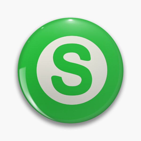 Item preview, letter s green designed and sold by ZiphGames.