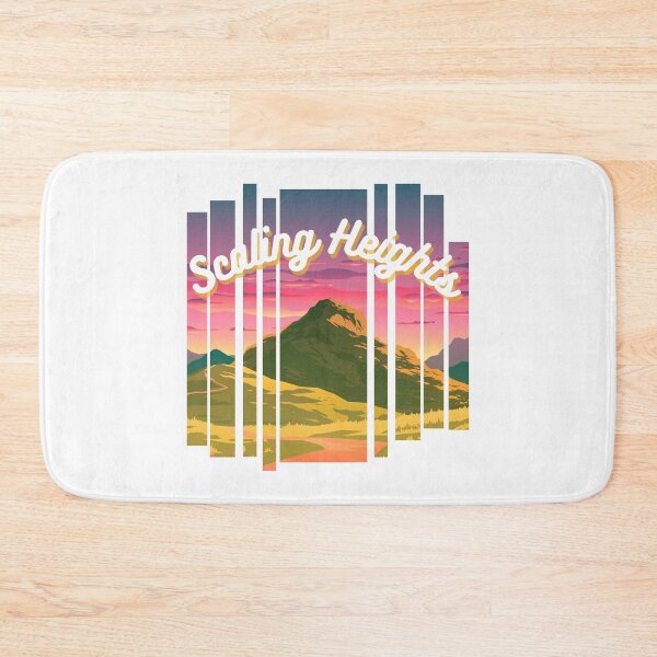 Item preview, Scaling Heights – Mountain Path Landscape Art designed and sold by Ink on Thread.