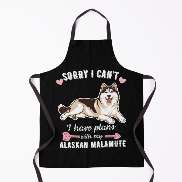 Item preview, Sorry I Can't, I Have Plans With My Alaskan Malamute – Strong and Loyal Sled Dog Design designed and sold by GoodyPaws.