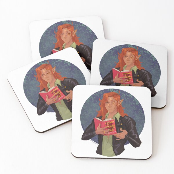 Item preview, Lucien reading ACOTAR designed and sold by ACourtofLucien.