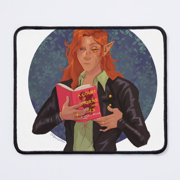 Item preview, Lucien reading ACOTAR designed and sold by ACourtofLucien.