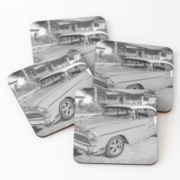 Item preview, 1955 Yellow Chevrolet Bel Air X211 designed and sold by RichFrancoCars.