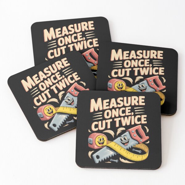 Item preview, Measure Once, Cut Twice designed and sold by zarshirts.