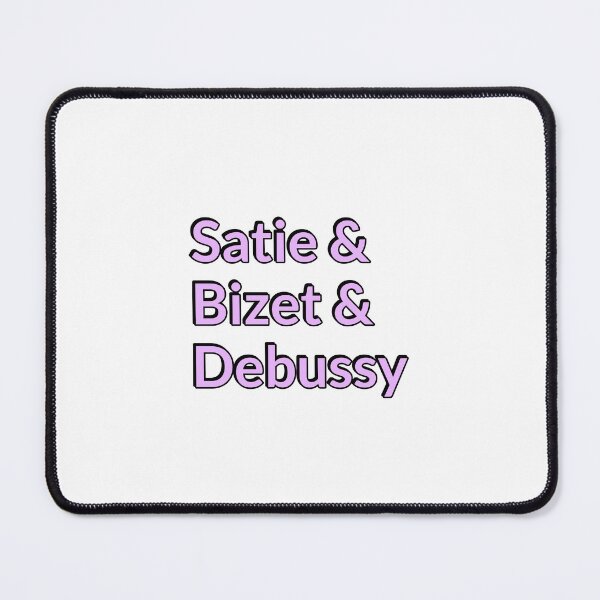 Item preview, French composers - Satie, Bizet, Debussy designed and sold by Inspirationmotivation.