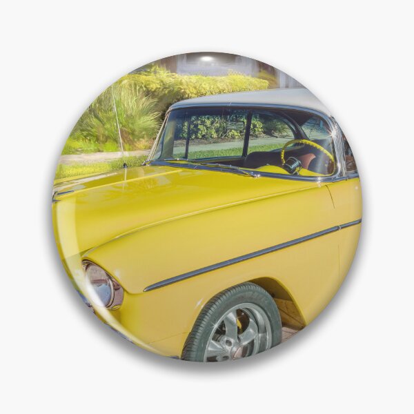 Item preview, 1955 Yellow Chevrolet Bel Air X212 designed and sold by RichFrancoCars.