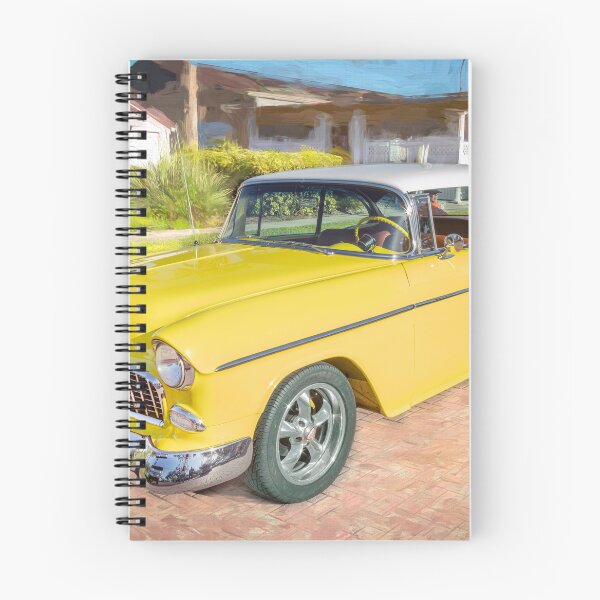 Item preview, 1955 Yellow Chevrolet Bel Air X212 designed and sold by RichFrancoCars.