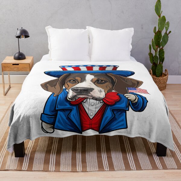 Item preview, Funny 4th of July Treeing Walker Coonhound Dog designed and sold by whyitsme.