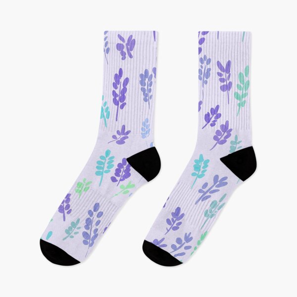Item preview, Multi color leave in different purple pattern  designed and sold by tenkenryujin.