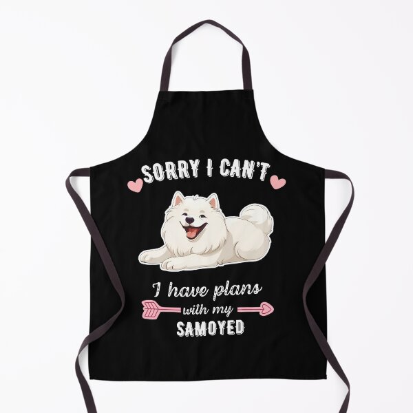Item preview, Sorry I Can't, I Have Plans With My Samoyed – Fluffy Smile Dog Design designed and sold by GoodyPaws.