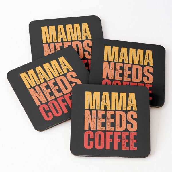 Item preview, Mama Needs Coffee Mother's Day Retro designed and sold by DemureArtsy.