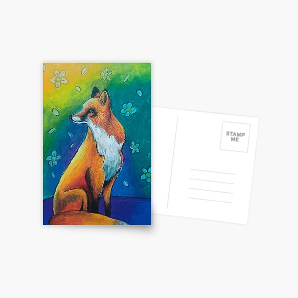 Item preview, Fox Charcoal Pastels designed and sold by RLawrenceArt.