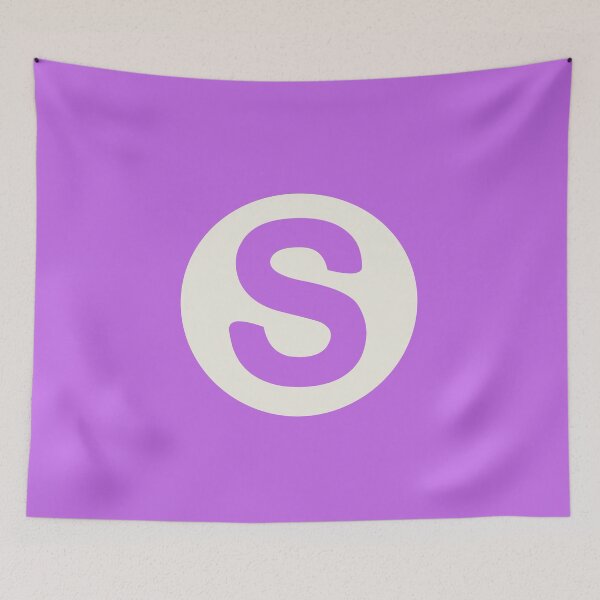 Item preview, letter s purple designed and sold by ZiphGames.