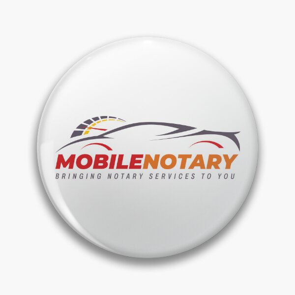 Item preview, Mobile Notary Logo | Professional Notary Public Car Design designed and sold by NotaryLife.