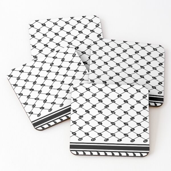 Item preview, Palestinian Keffiyeh ''Echoes of the Villages''  designed and sold by asmaqa.