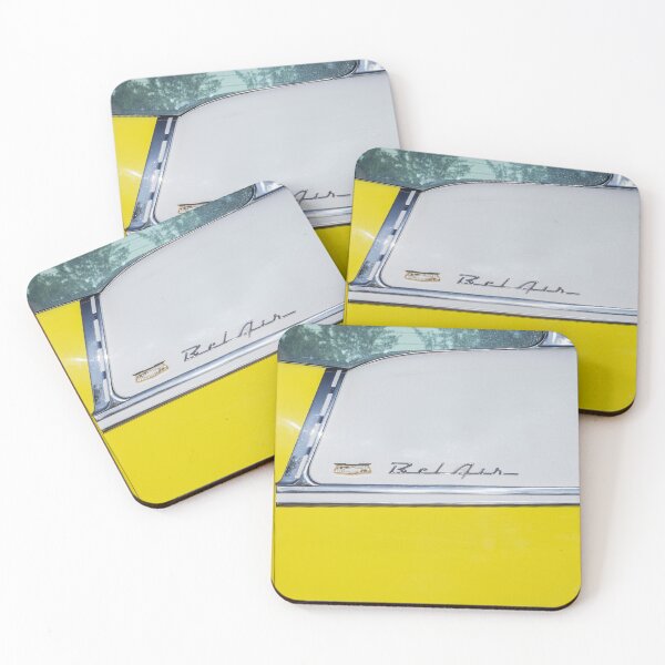 Item preview, 1955 Yellow Chevrolet Bel Air X217 designed and sold by RichFrancoCars.