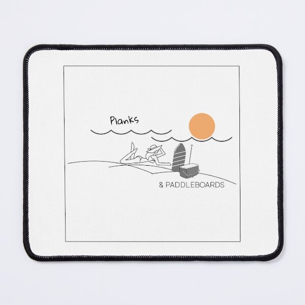 Item preview, Planks & Paddleboards – Funny Fitness Paddleboard Quote designed and sold by bobparduephoto.