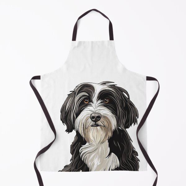 Item preview, Bearded Collie Dog Illustration designed and sold by whyitsme.