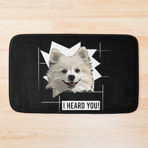Item preview, Funny American Eskimo Dog Humor I Heard You designed and sold by whyitsme.