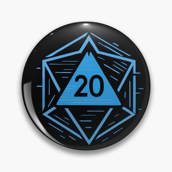 Item preview, CyberCrit Glitchcore D20 | Neon Dice Dreamscape designed and sold by Timegraf.