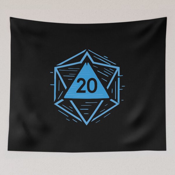 Item preview, CyberCrit Glitchcore D20 | Neon Dice Dreamscape designed and sold by Timegraf.