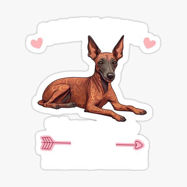 Vista previa del artículo con la obra «Lo siento, no puedo, tengo planes con mi Xoloitzcuintli – Diseño de perro antiguo sin pelo», diseñado y vendido por GoodyPaws.