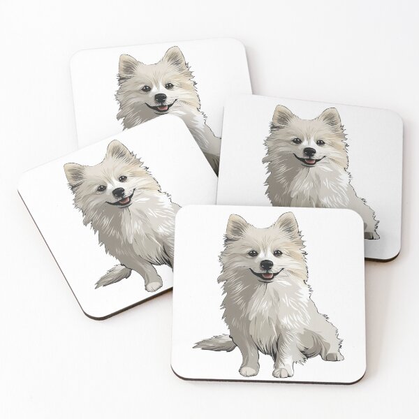 Item preview, American Eskimo Dog Illustration designed and sold by whyitsme.