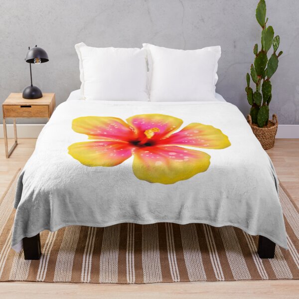 Item preview, Yellow Hawaiian Flower designed and sold by BlissfulBean.