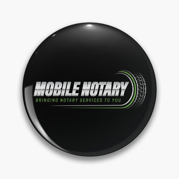 Item preview, Mobile Notary Logo | Tire Track Business Design for Notary Entrepreneurs designed and sold by NotaryLife.