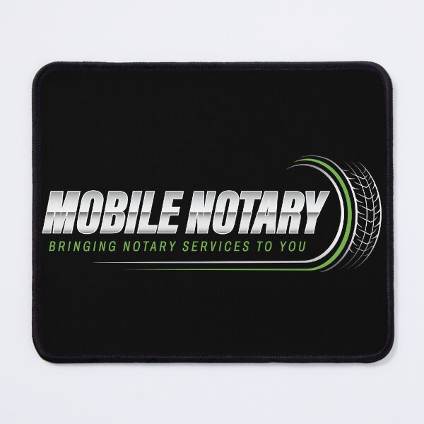 Item preview, Mobile Notary Logo | Tire Track Business Design for Notary Entrepreneurs designed and sold by NotaryLife.
