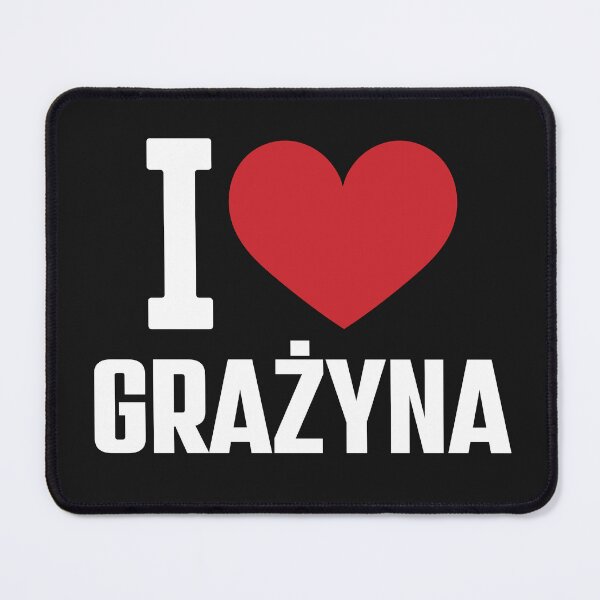 Item preview,  I Love Grażyna| Kocham Grażynę designed and sold by Anniko Art Studio.