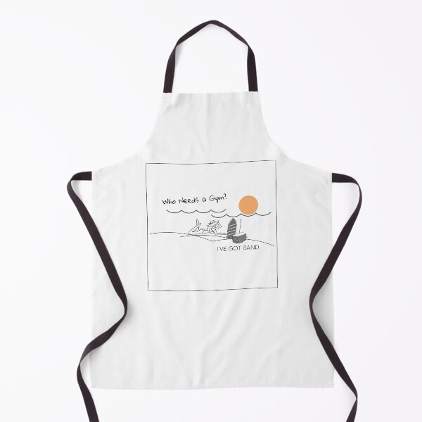 Item preview, Who Needs a Gym? I’ve Got Sand – Paddleboard Fitness Quote designed and sold by bobparduephoto.