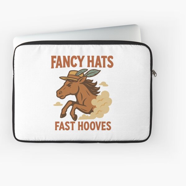 Item preview, Chapeaux fantaisie et sabots rapides – Motif cheval rétro amusant designed and sold by Punimalsart.