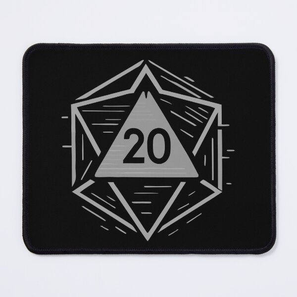 Item preview, CyberCrit Glitchcore D20 | Neon Dice Dreamscape designed and sold by Timegraf.