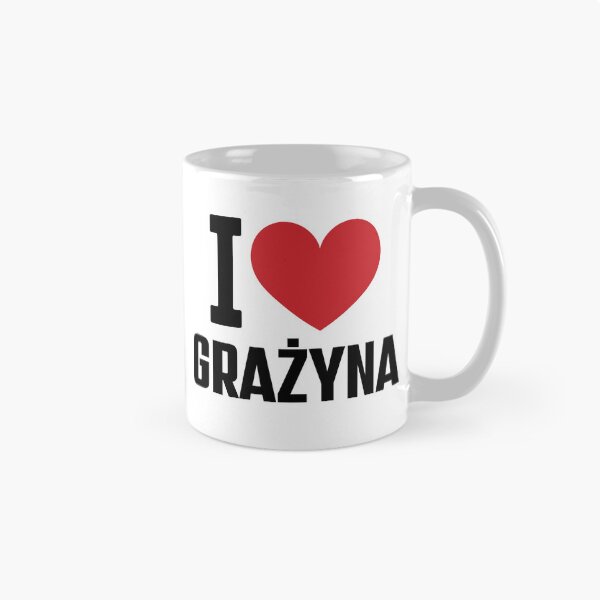 Item preview, I Love Grażyna| Kocham Grażynę designed and sold by Anniko Art Studio.