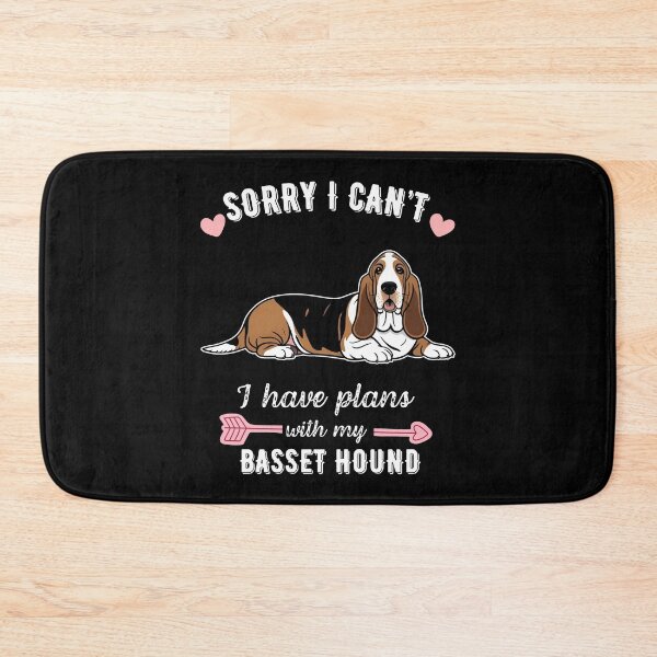 Item preview, Sorry I Can't, I Have Plans With My Basset Hound – Relaxed & Loyal Dog Design designed and sold by GoodyPaws.