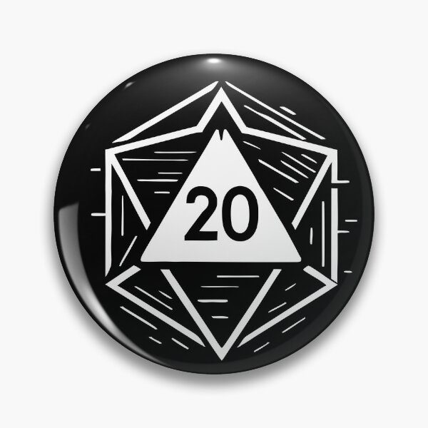 Item preview, CyberCrit Glitchcore D20 | Neon Dice Dreamscape designed and sold by Timegraf.