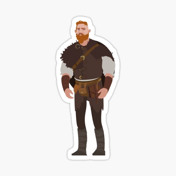 CBS Ghosts Thorfinn Sticker